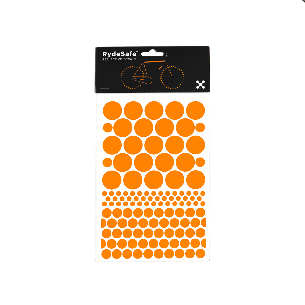 RydeSafe Reflective Stickers | Multi Dots Kit - Large