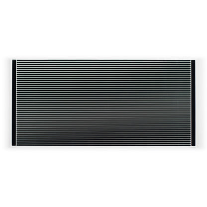 RydeSafe Reflective Stickers Pinstripe Kit - XL - Black