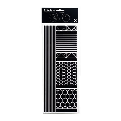 RydeSafe Reflective Stickers | Multi Shapes Kit - Jumbo