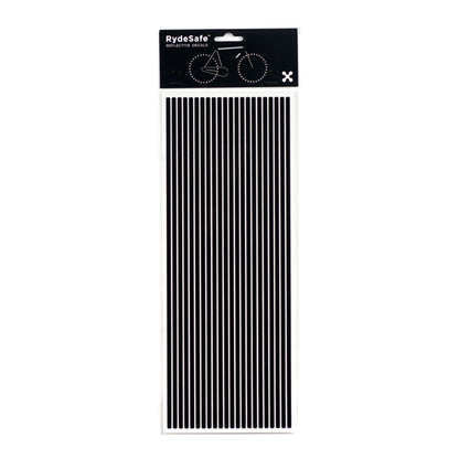 RydeSafe Reflective pinstripes Stickers - jumbo - black