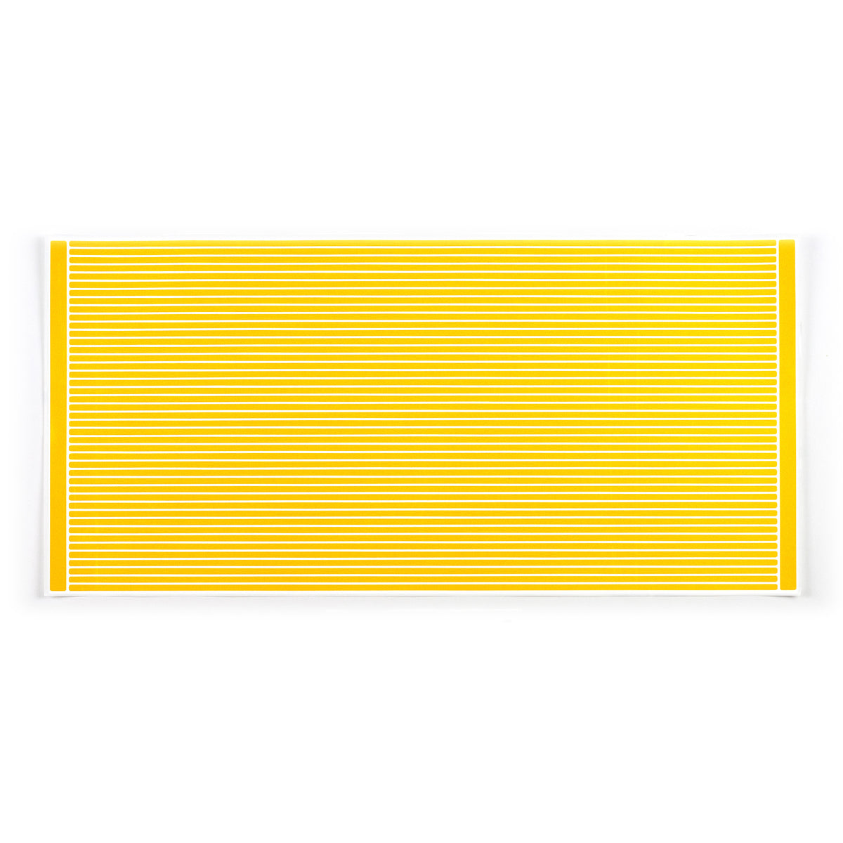 RydeSafe Reflective Stickers Pinstripe Kit - XL - Yellow