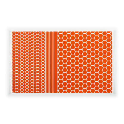 Reflective stickers for bikes, motorcycles, helmets and more make your safer at night. These reflective decals reflect light  back to its source, making you more visible on the road at night and in low-light conditions. Customize your gear to your preference.