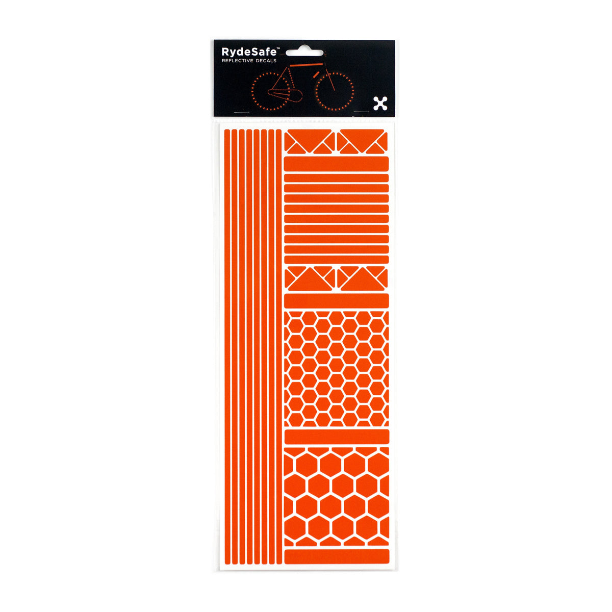 RydeSafe Reflective Stickers | Multi Shapes Kit - Jumbo
