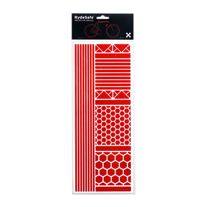 RydeSafe Reflective Stickers | Multi Shapes Kit - Jumbo
