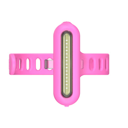 rydesafe pink bike light head tube bike light