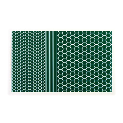 RydeSafe Reflective Stickers | Hexagon+ Kit - XL