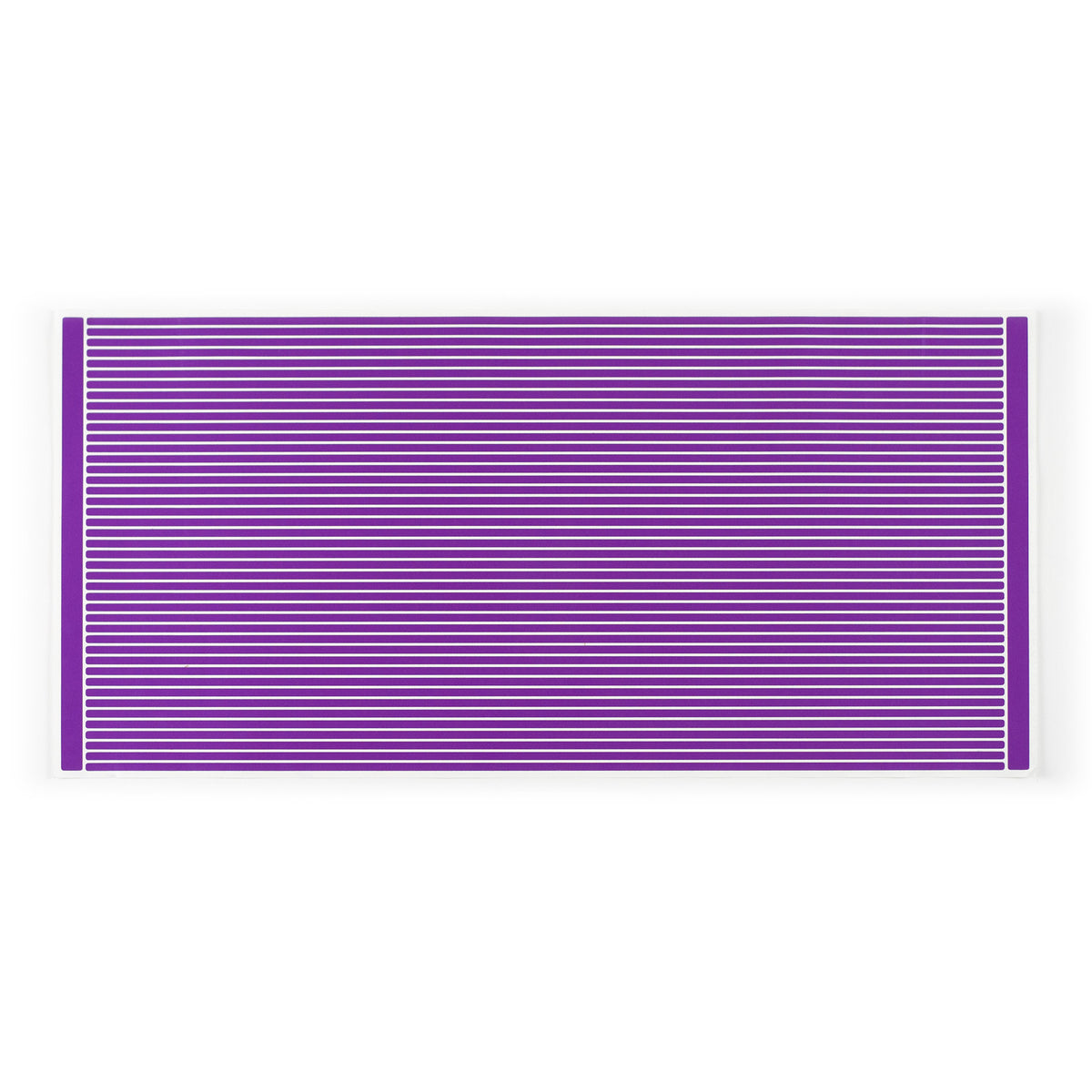 RydeSafe Reflective Stickers Pinstripe Kit - XL - Violet