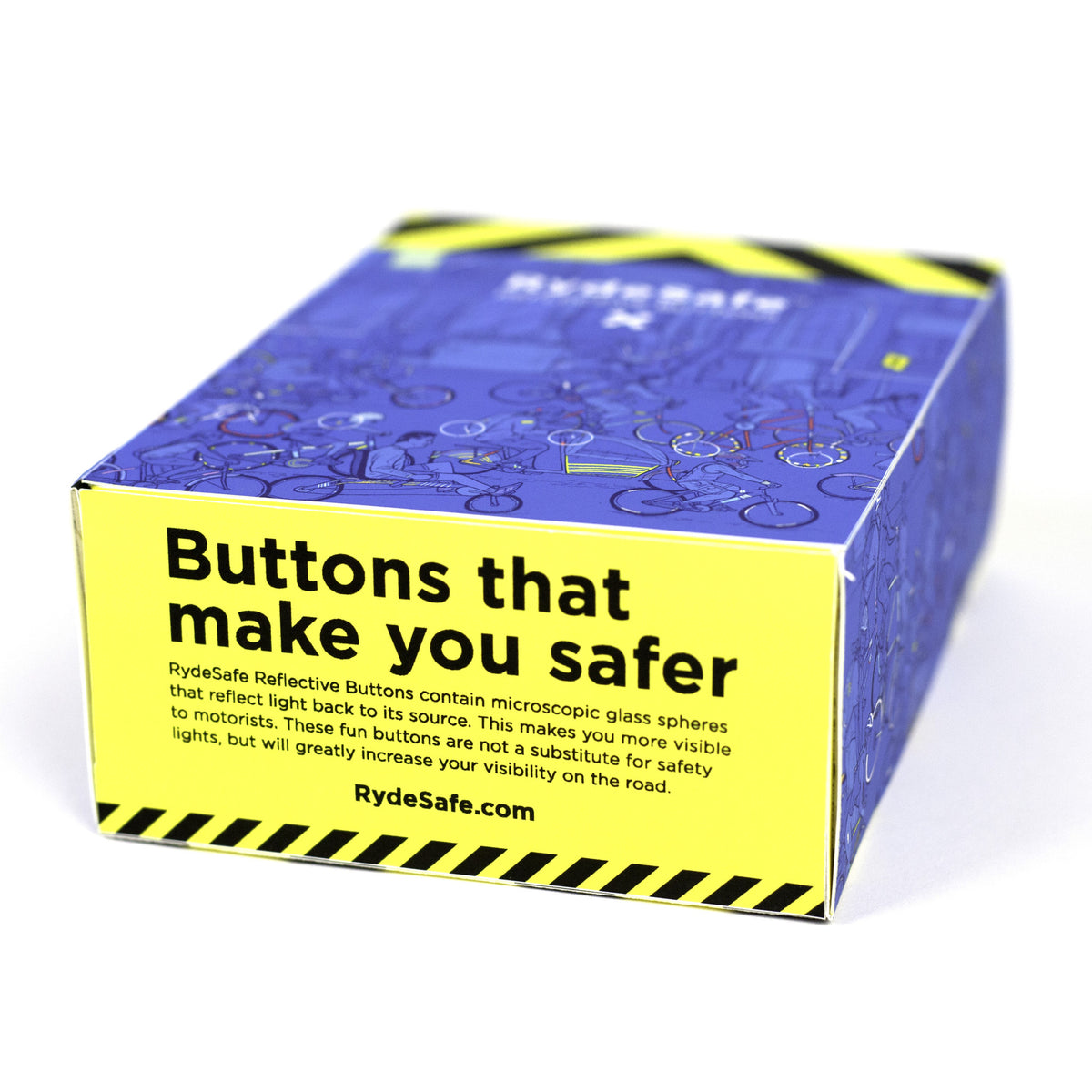 RydeSafe Reflective Button Box (120 Buttons)