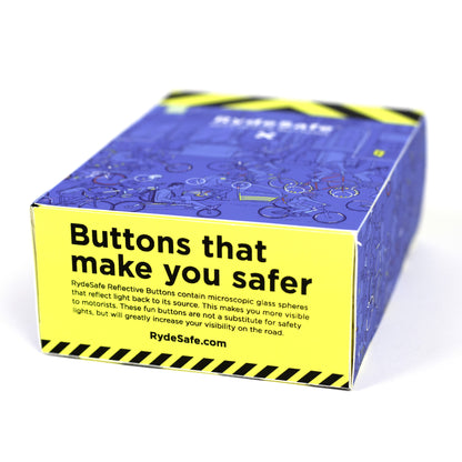 RydeSafe Reflective Button Box (120 Buttons)